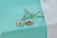 Load image into Gallery viewer, Return To Tiffany &amp; Co. Silver Mini Heart Stud Earrings
