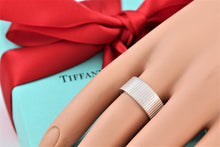 Load image into Gallery viewer, Tiffany &amp; Co. Silver Coin Edge Ring
