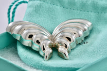 Load image into Gallery viewer, Tiffany &amp; Co.  Sterling Silver Mexico Large Butterfly Brooch Pin
